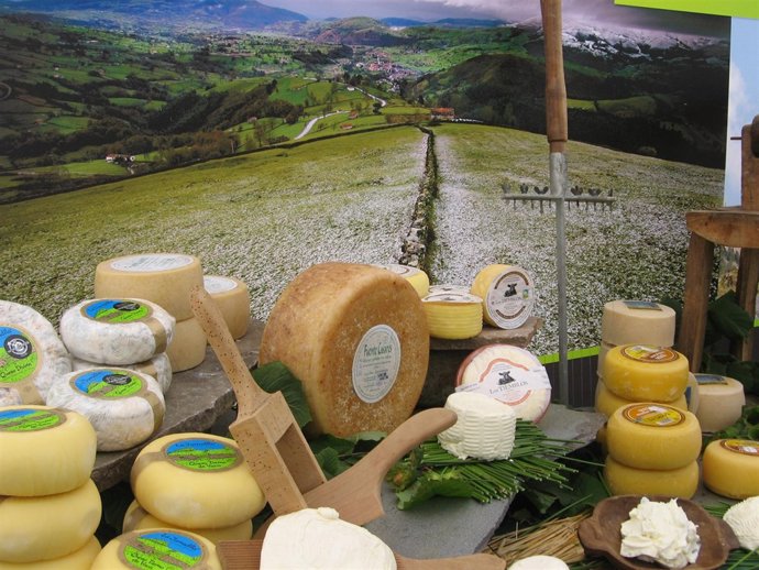 Tabla de quesos pasiegos