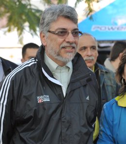 El presidente de Paraguay, Fernando Lugo.