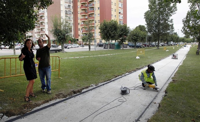 Visita a las obras del carril bici entre Pronillo y La Albericia