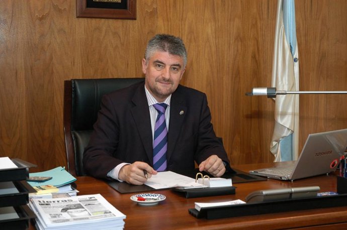 Carlos Fernández, presidente de la Fegamp y alcalde Ames