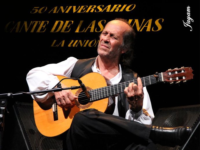 Imagen de la actuación de Paco de Lucía