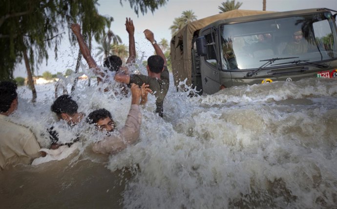Inundaciones en Pakistán