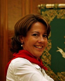 La alcaldesa de Pamplona, Yolanda Barcina.