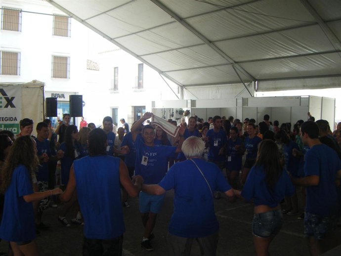 Momento de la actuación