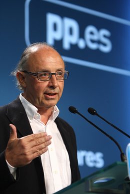 El coordinador de Economía y Empleo del PP, Cristóbal Montoro