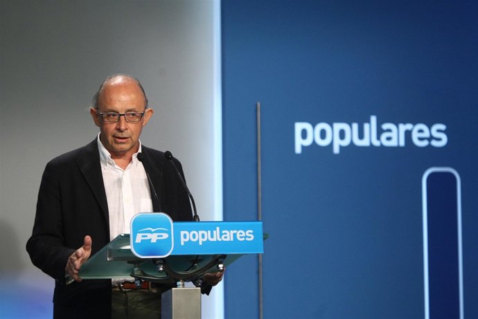 El coordinador de Economía y Empleo del PP, Cristóbal Montoro