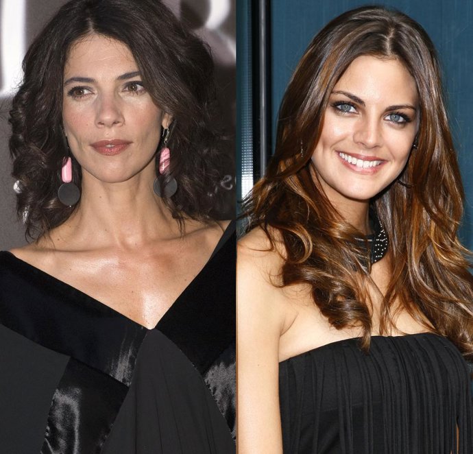 Maribel Verdú y Amaia Salamanca