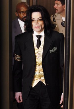 El cantante Michael Jackson