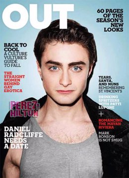 Daniel Radcliffe portada de Out