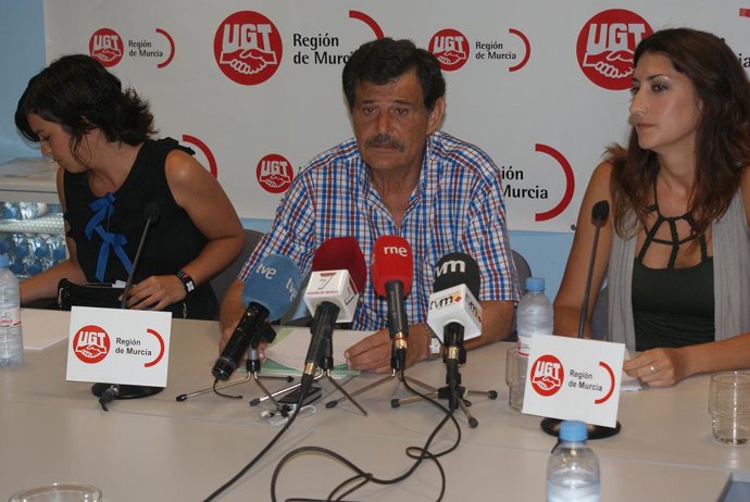 Rueda de prensa de UGT