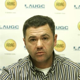 Secretario de organizaciones de la AUGC, Juan Antonio Delgado