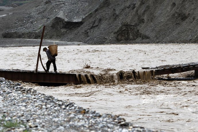 Lluvias en China Zhouqu