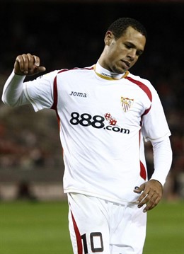 Luis Fabiano jugador del Sevilla