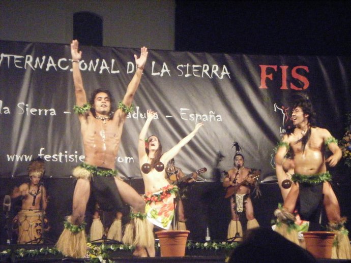 Actuación en directo del festival