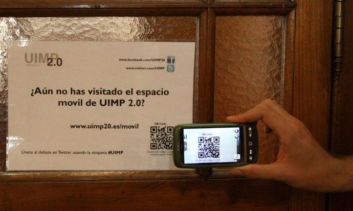 La UIMP se suma a la tecnología QR