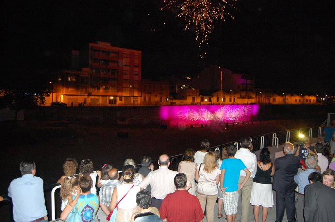 Momento de la inauguración