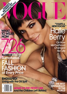Halle Berry, portada de la revista 'Vogue'