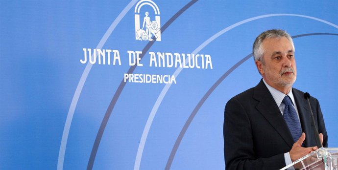 El presidente de la Junta, José Antonio Griñán