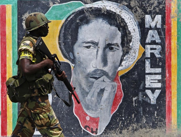 Disturbios violentos en Jamaica