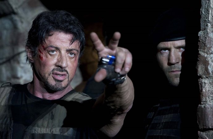 Stallone en Los Mercenarios