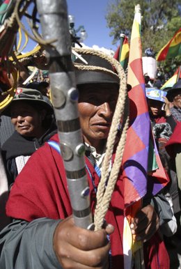 Indígenas en Bolivia