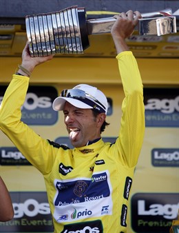 David Blanco, ciclista español del Palmeiras Resort Tavira