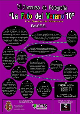 Cartel del concurso fotográfico