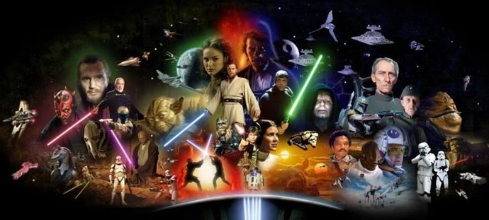 Star Wars, la Guerra de las Galaxias saga