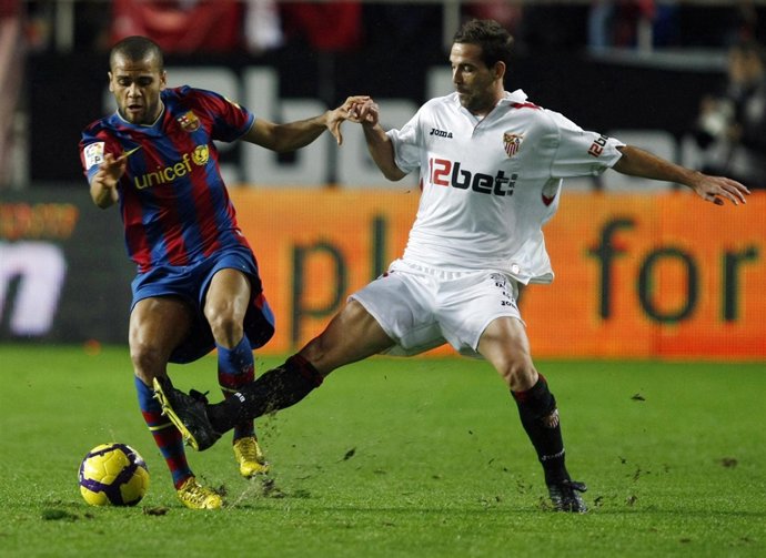 Fernando Navarro, jugador del Sevilla F.C.