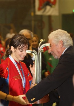 Marta Soler recoge el Campeonato de Europa