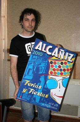 Cartel Fiestas Alcañiz 2010