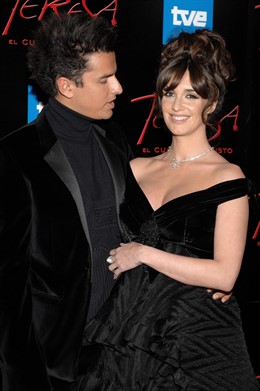 Paz Vega embarazada y su marido, Orson Salazar