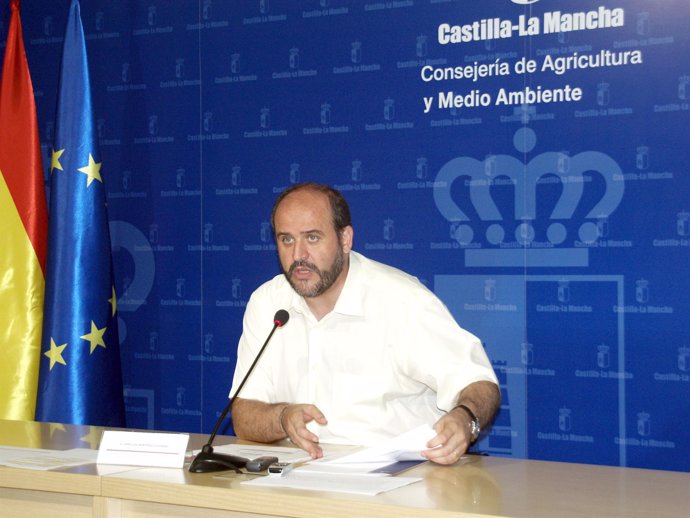 Martínez Guijarro en la presentación de los resultados de exportación del  vino 