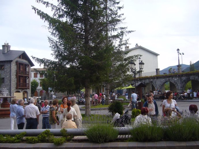 Plaza de Biescas