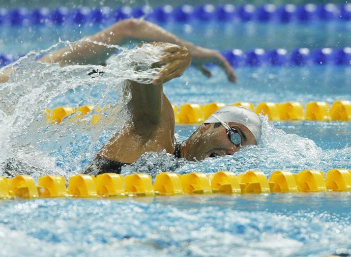 Paralimpiada de Pekin 2008 el 11 de septiembre Enrique Floriano 2 en 400 m libre
