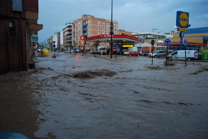 Imágenes del municipio de Águilas esta mañana