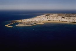 Vista aérea de Rota (Cádiz)