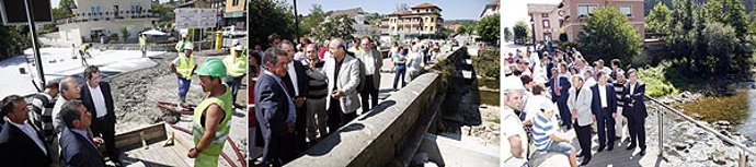 Visita de Revilla y Marcano a Liérganes