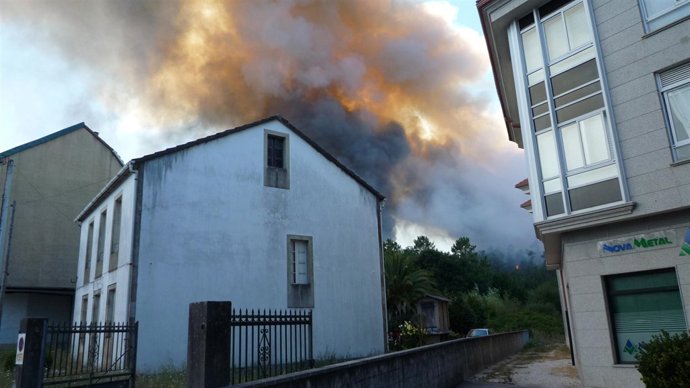 incendio Brión