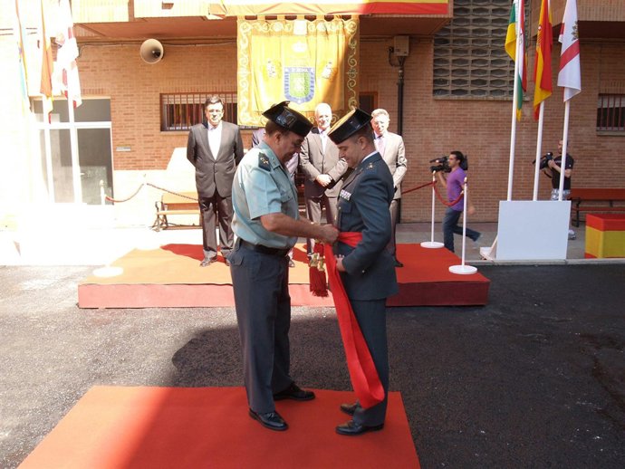 Imposición faja a Francisco Arribas