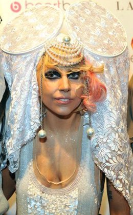 La excéntrica cantante Lady Gaga