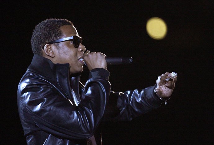 El rapero Jay Z en la 51 Gala de los Grammy