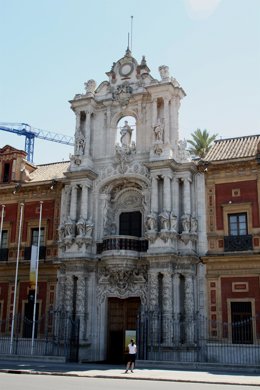 Fachada del Palacio de San Telmo