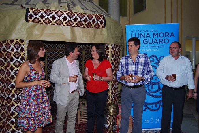 La consejera Mar Moreno en la presentación del Festival de la Luna Mora