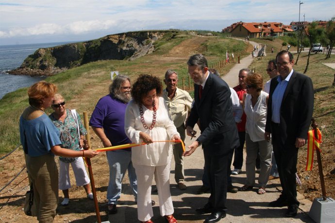 Inauguración senda Punta Garita Comillas