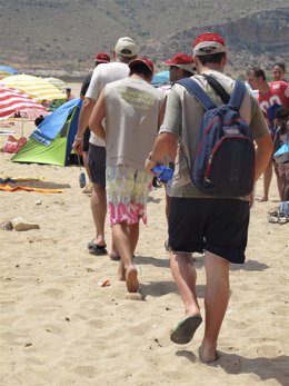 Campaña Medio Ambiental En Parque Natural De Cabo Gata