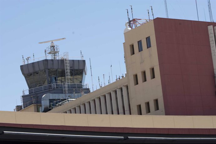 Torre de control en Barajas