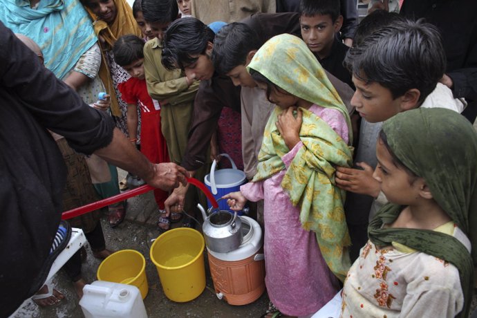 Inundaciones en Pakistán