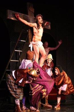 Espectáculo 'Pasión', del grupo Teatro Corsario