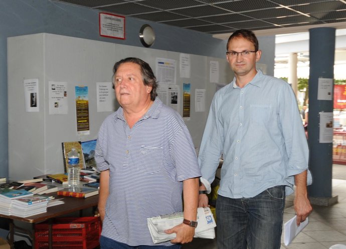 Jaume Bosch y Joan Herrera (ICV)